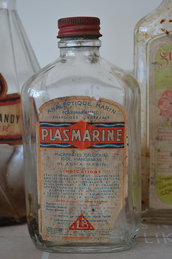 Oud flesje, Plasmarine