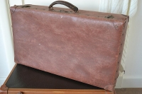 Franse koffer bruin