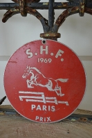 Franse plaquette rond 1969