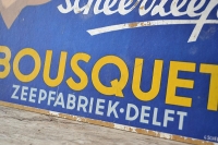 Reclame bord, zeepfabriek Delft