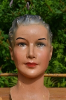 Vintage mannequin-hoofd #1