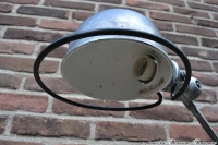 Industriële 2-armige JIELDE lamp, geborsteld