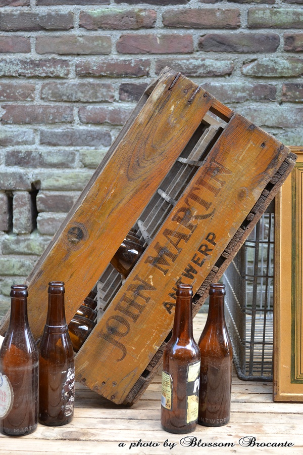 Bier krat uit Antwerpen