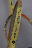 Oude tennis rackets, pelikan