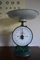 Salter weegschaal groen/grijs