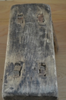 Robuust houten (vensterbank) krukje #1