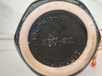 Scheurich vaas grijs (West Germany)