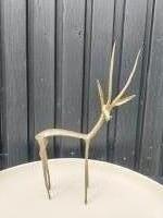 Set antilope beeldjes, brons