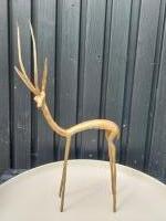 Set antilope beeldjes, brons