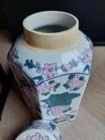 Vintage gemberpot, dekselvaas #3