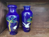 Japanse vaasjes, kobalt
