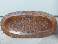 Schaal houtsnijwerk