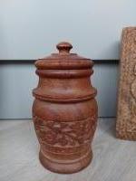 Tabakspot, houtsnijwerk