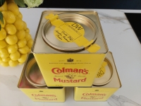 Coman's mustard blikken