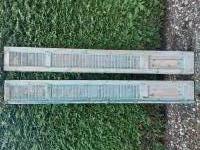 Set Franse louvre luiken