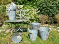 Olijfemmer / olijfmand zink L