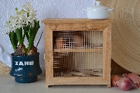 Houten eierkastje