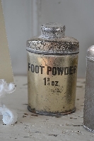 Originele Footpowder blikjes