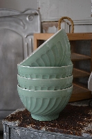 Set van 4 pastel kommetjes