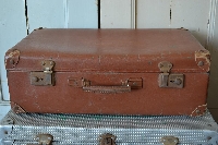 Koffer bruin