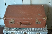 Koffer bruin